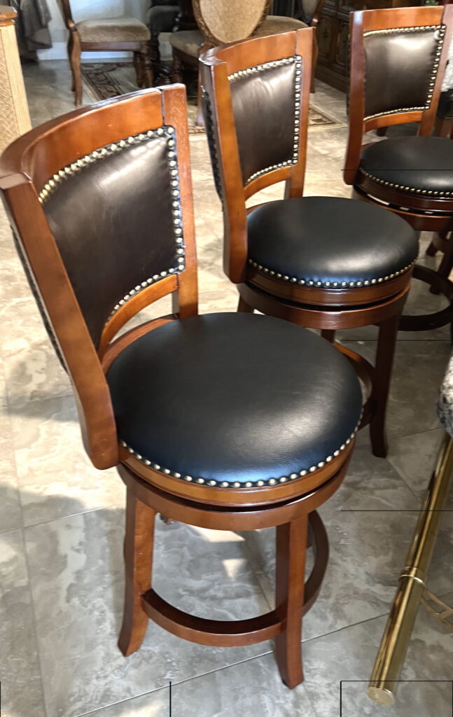 vintage swivel barstool upholstery