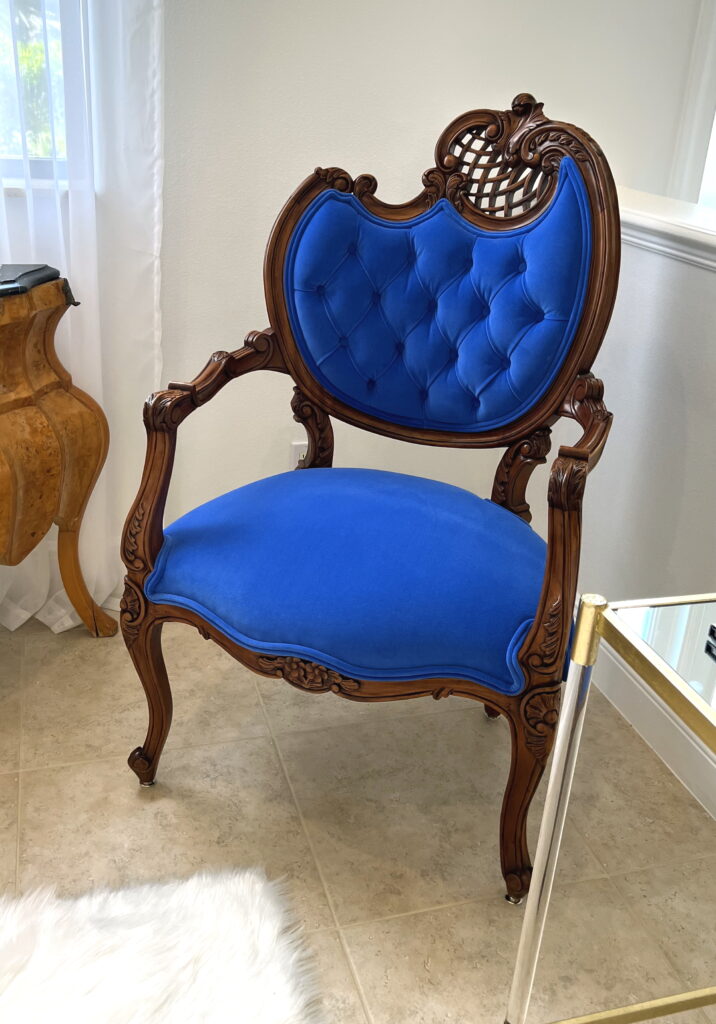 antique dining chair