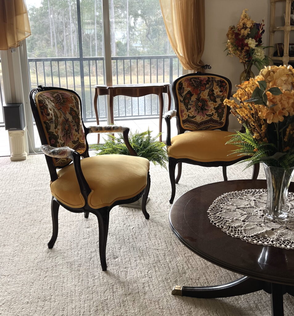 vintage dining room chair upholstery