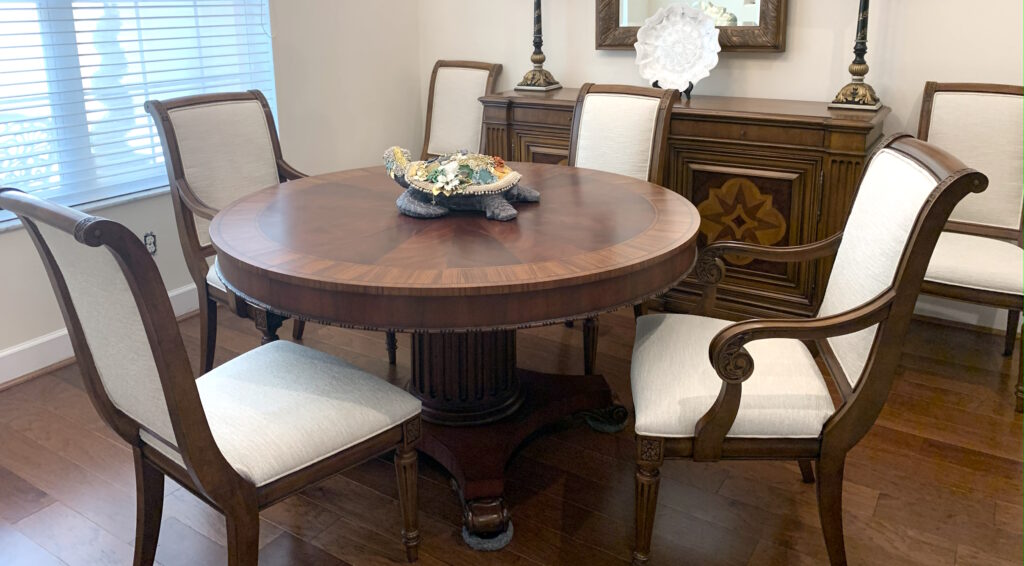 dining room chairs re-upholstery