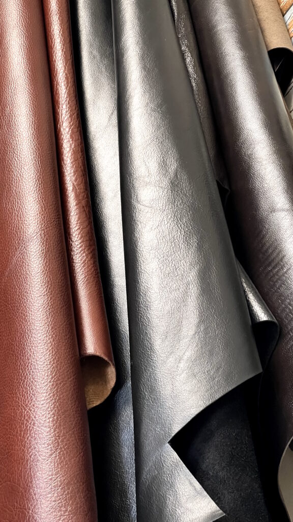 leather upholstery material