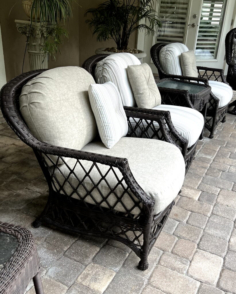 Outdoor Armchair Upholstery